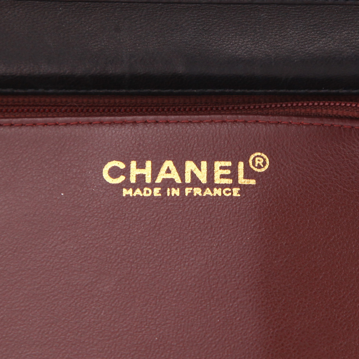 Borsa a tracolla Chanel  Timeless in pelle trapuntata nera - Detail D2