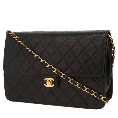 Sac bandoulière Chanel  Timeless en cuir matelassé noir