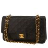 Sac à main Chanel  Timeless Classic en cuir matelassé noir - 00pp thumbnail