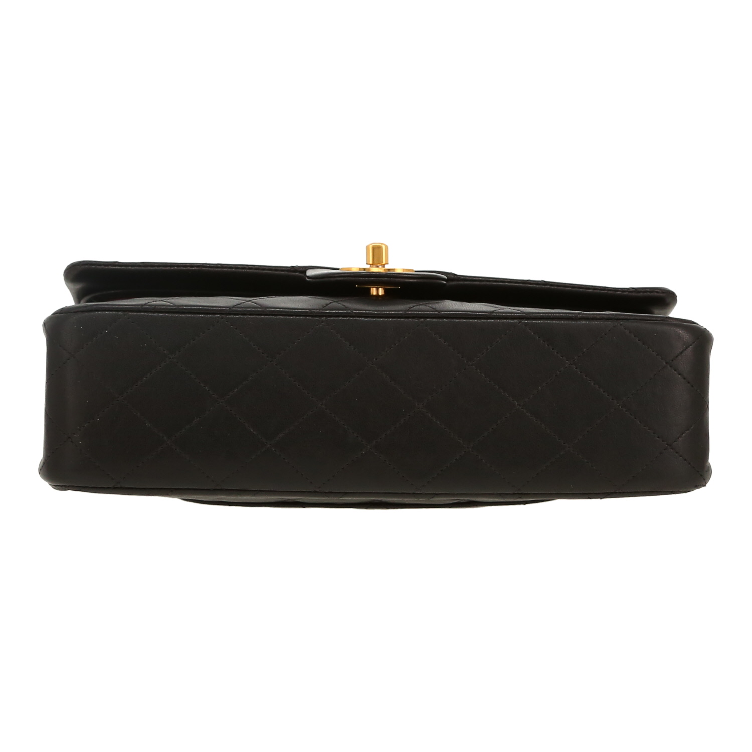 Bolso de mano Chanel  Timeless Classic en cuero acolchado negro - Detail D1