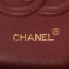 Chanel  Timeless Classic handbag  in black quilted leather - Detail D2 thumbnail