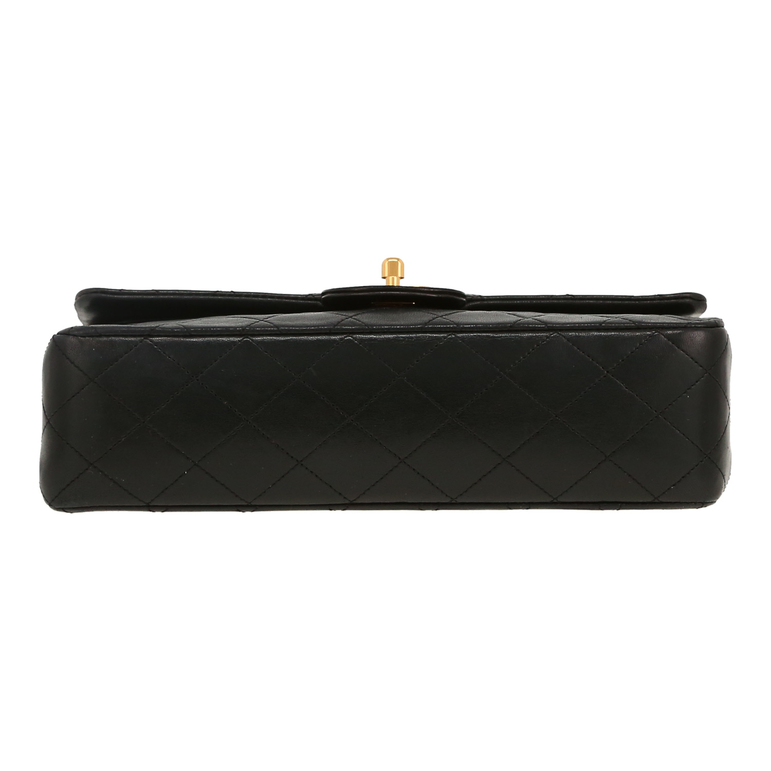 Sac à main Chanel  Timeless Classic en cuir matelassé noir - Detail D1