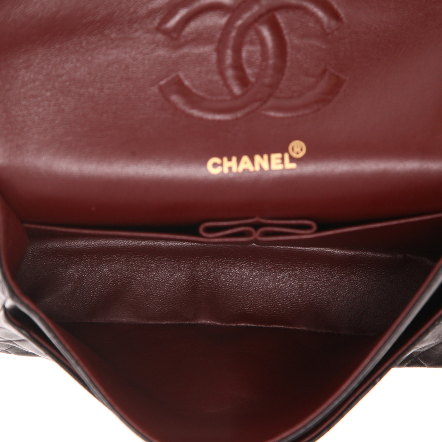 Bolso de mano Chanel  Timeless Classic en cuero acolchado negro - Detail D3