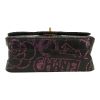 Chanel  Mini 2.55 mini  shoulder bag  in black leather - Detail D1 thumbnail