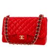 Borsa Chanel  Timeless Jumbo in pelle trapuntata rossa - 00pp thumbnail