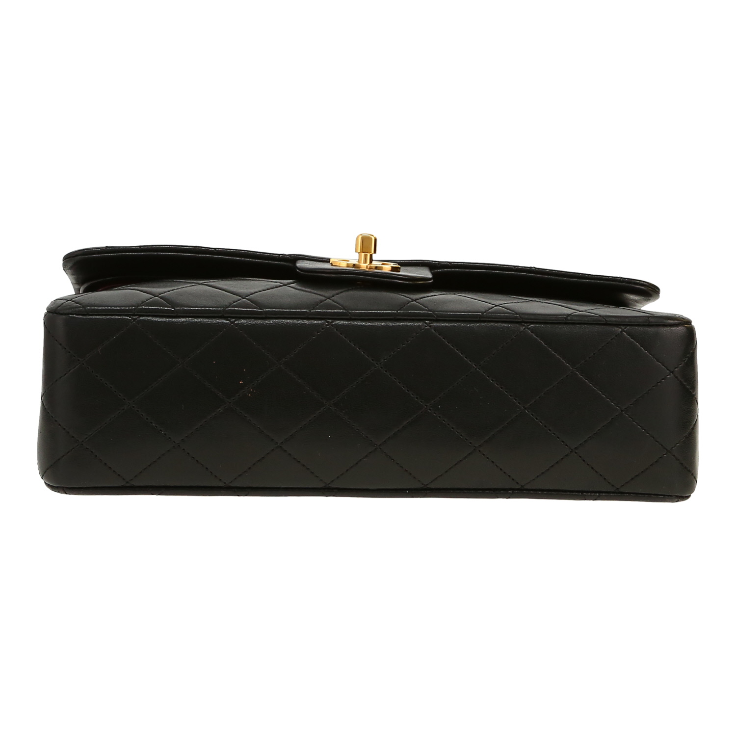 Bolso de mano Chanel  Timeless Classic en cuero acolchado negro - Detail D1