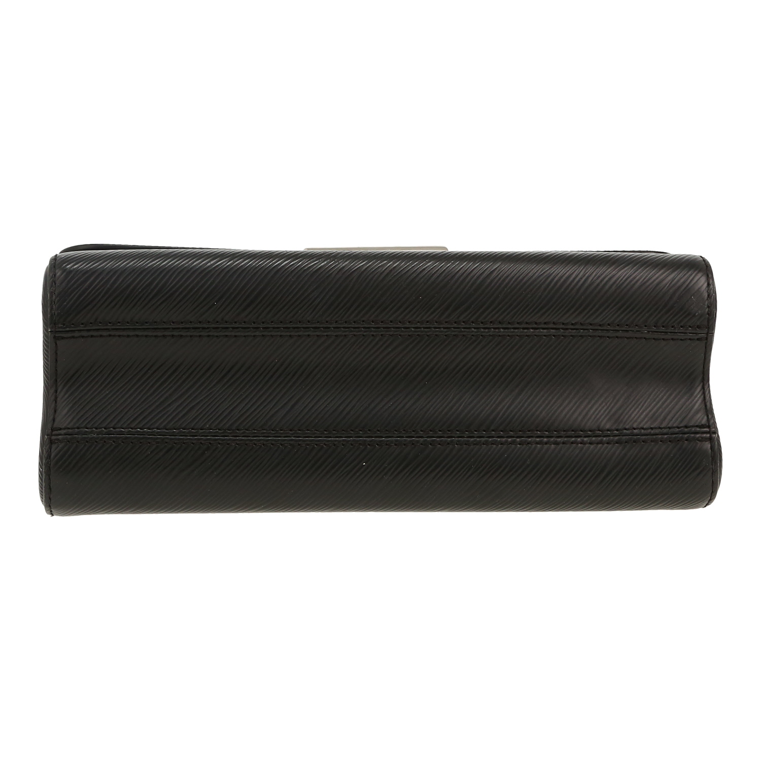 Sac bandoulière Louis Vuitton  Twist grand modèle  en cuir épi noir - Detail D1