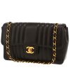 Chanel  Vintage shoulder bag  in black quilted leather - 00pp thumbnail
