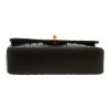 Chanel  Vintage shoulder bag  in black quilted leather - Detail D1 thumbnail