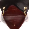 Chanel  Vintage shoulder bag  in black quilted leather - Detail D3 thumbnail