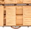 Louis Vuitton  Géminé suitcase  in brown monogram canvas - Detail D3 thumbnail