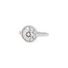 Bague tournante Dior Rose des vents en or blanc, nacre et diamant - 00pp thumbnail