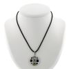 Cartier Pasha pendant in white gold, in aquamarine, in amethysts, in green tourmaline, in peridot and diamonds - 360 thumbnail