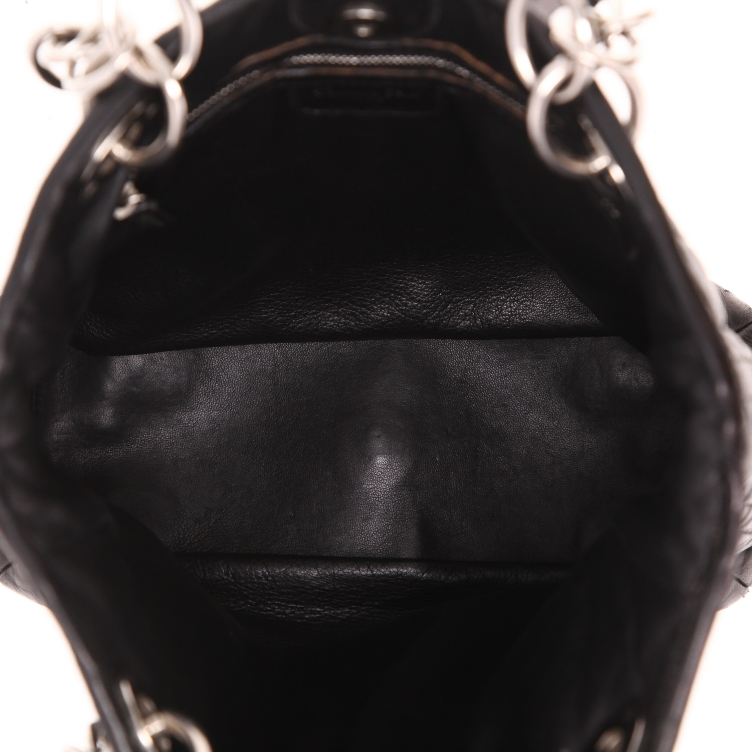 Borsa Dior  Dior Soft in pelle cannage nera - Detail D3