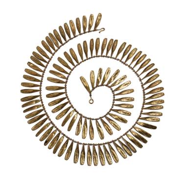 Claude Lalanne (1925-2019), Sautoir 'Mille Feuilles' - le modèle créé vers 1980 Claude Lalanne (1925-2019), Sautoir 'Mille Feuilles' - le modèle créé vers 1980