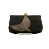 Hermès  Sac A Malices shoulder bag  in black and grey doblis calfskin - 360 thumbnail