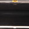 Hermès  Sac A Malices shoulder bag  in black and grey doblis calfskin - Detail D3 thumbnail