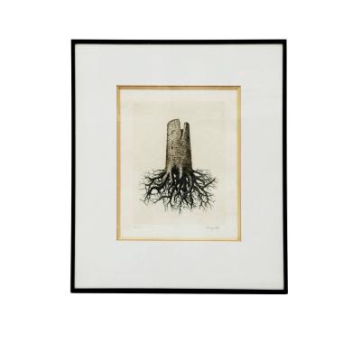 René Magritte, La Folie d’Almayer - 1968 - Ed.150
