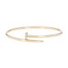 Bracelet Cartier Juste un clou petit modèle en or jaune et diamants, taille 16 - 00pp thumbnail