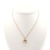 Collier Hermès Amulettes Kelly en or rose et diamants - 360 thumbnail