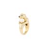 Bague Cartier Panthère Vedra en or jaune, perle de culture, onyx et émeraudes - 00pp thumbnail