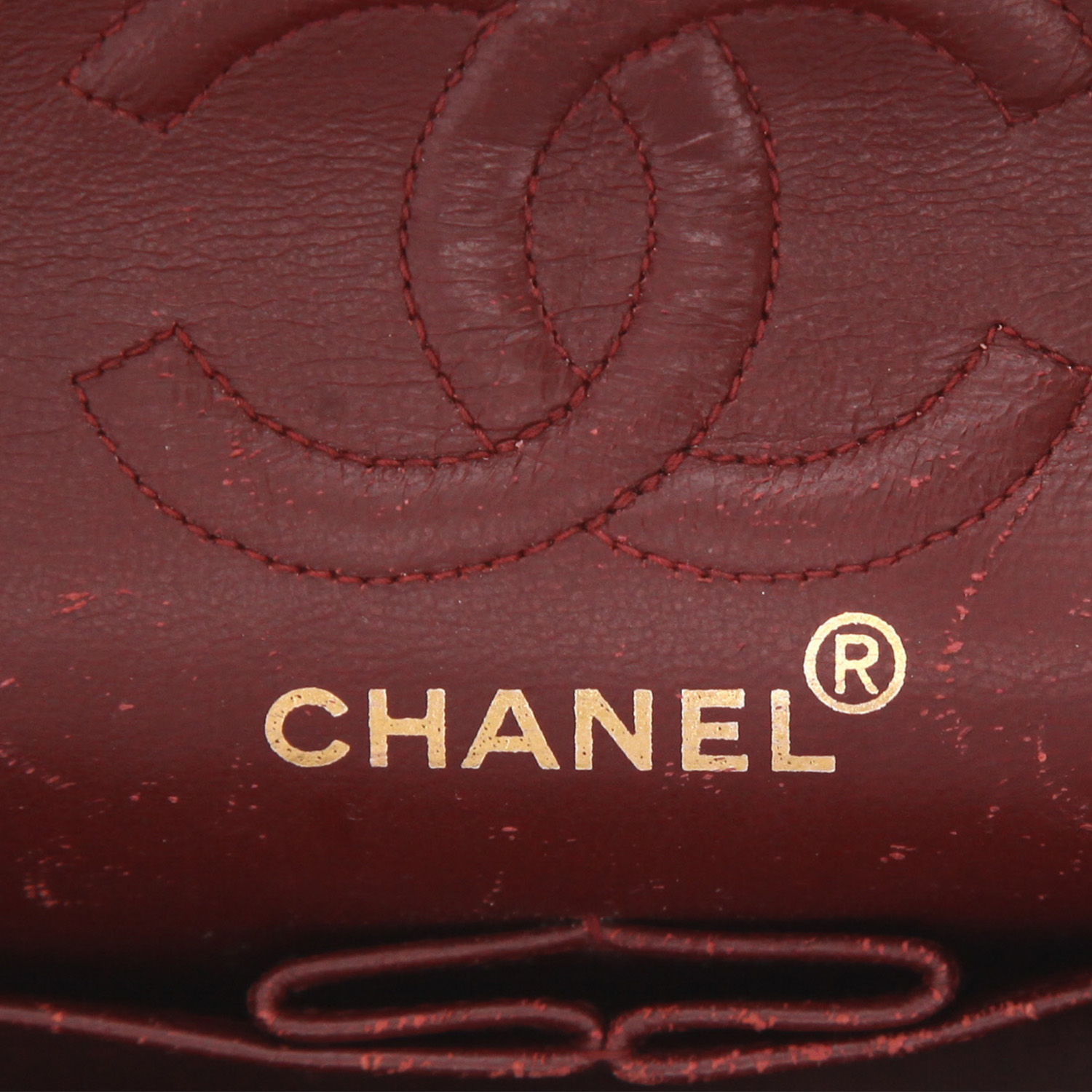 Chanel  Timeless Petit handbag  in black jersey - Detail D2
