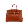 Hermès  Birkin 35 cm handbag  in fawn Barenia leather - 360 thumbnail