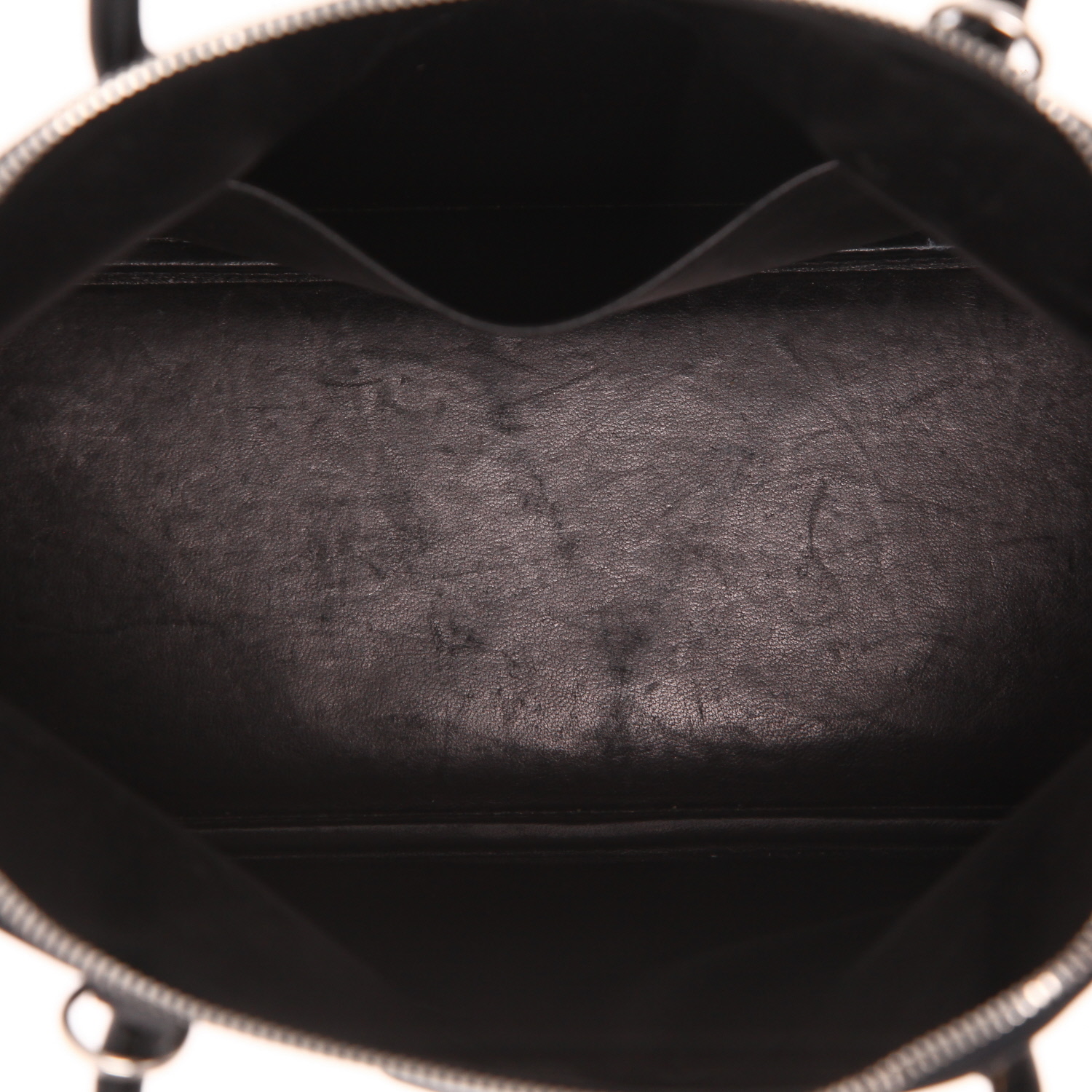 Bolso de mano Hermès  Bolide 31 cm en cuero box negro - Detail D3