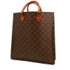 Sac cabas Louis Vuitton  Sac Plat en toile monogram marron et cuir naturel - 00pp thumbnail