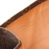 Sac cabas Louis Vuitton  Sac Plat en toile monogram marron et cuir naturel - Detail D2 thumbnail