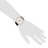 Orologio Baume & Mercier Clifton in oro e acciaio Ref: Baume & Mercier - M0A10280  Circa 2018 - Detail D1 thumbnail