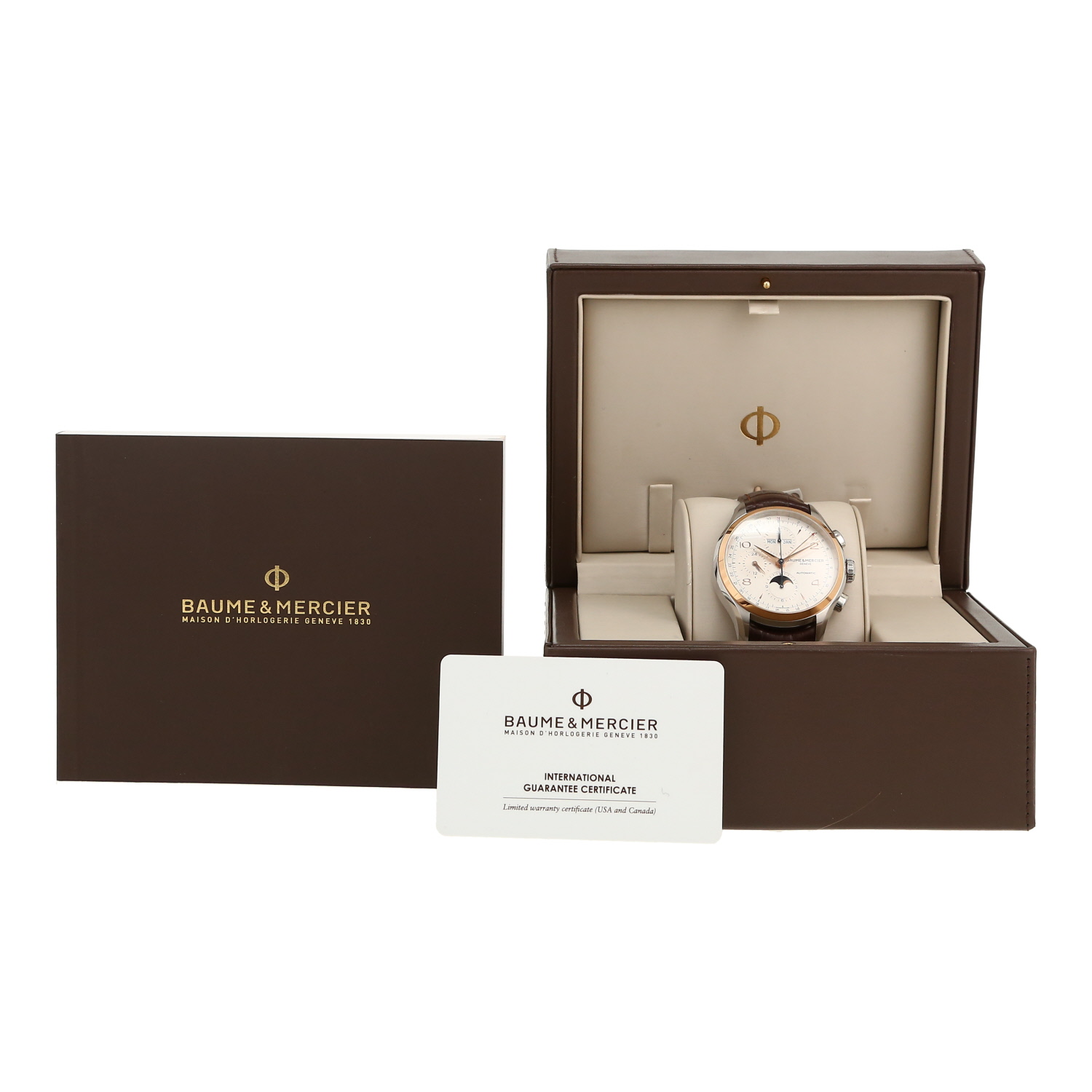 Reloj Baume & Mercier Clifton de oro y acero Ref: Baume & Mercier - M0A10280  Circa 2018