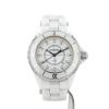 Chanel J12 Joaillerie  in ceramic white and stainless steel Circa 2010 - 360 thumbnail
