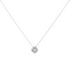 Collier Boucheron Pivoine en or blanc et diamants - 00pp thumbnail