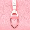 Gucci  Jackie Soft shoulder bag  in pink grained leather - Detail D2 thumbnail