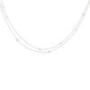 Collana lunga Tiffany 
Co Diamonds By The Yard in platino e diamanti - 00pp thumbnail