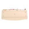 Fendi  Peekaboo handbag  in cream color, green and yellow leather - Detail D1 thumbnail