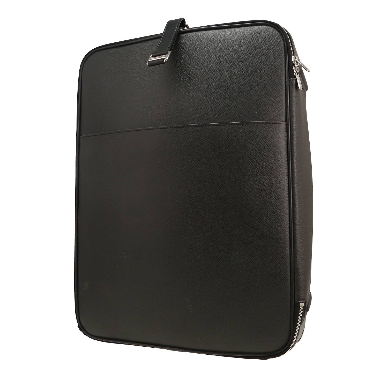 Louis Vuitton Pegase suitcase in black taiga leather