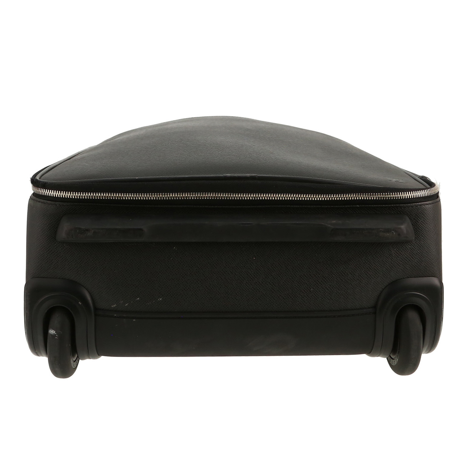 Louis Vuitton  Pegase suitcase  in black taiga leather - Detail D1