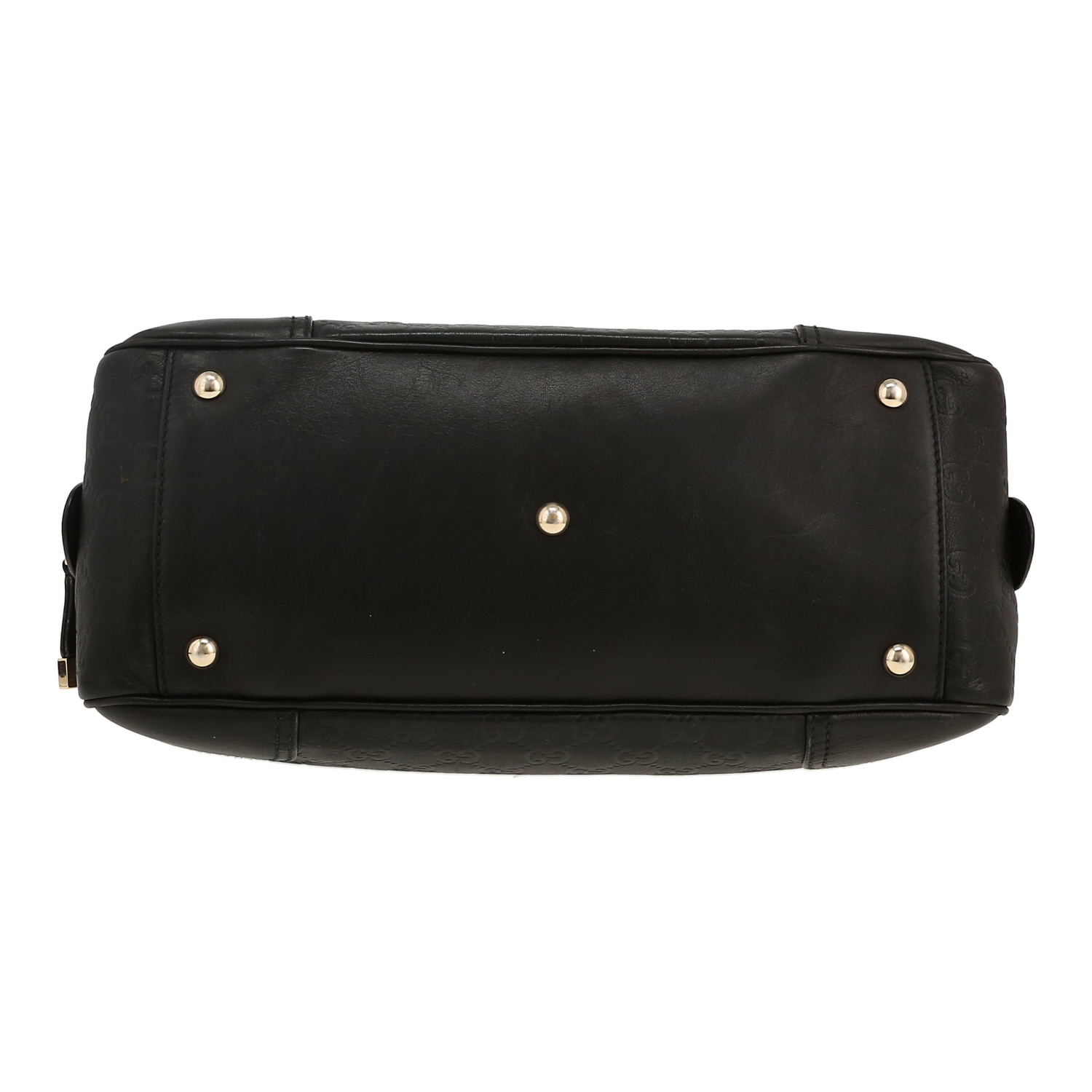 Sac à main Gucci   en cuir noir - Detail D1