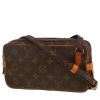 Sac bandoulière Louis Vuitton   en toile monogram marron et cuir naturel - 00pp thumbnail