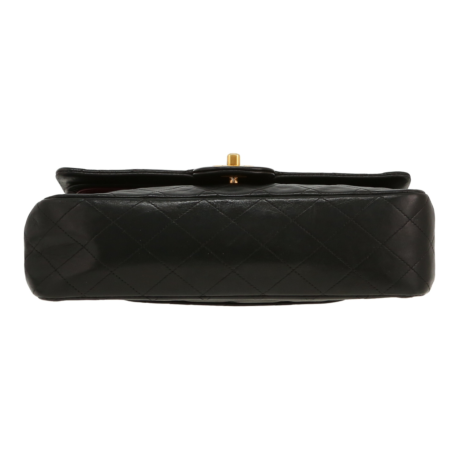 Sac à main Chanel  Timeless Classic en cuir matelassé noir - Detail D1