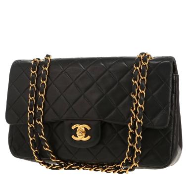 Chanel  Timeless Classic handbag  in black quilted leather