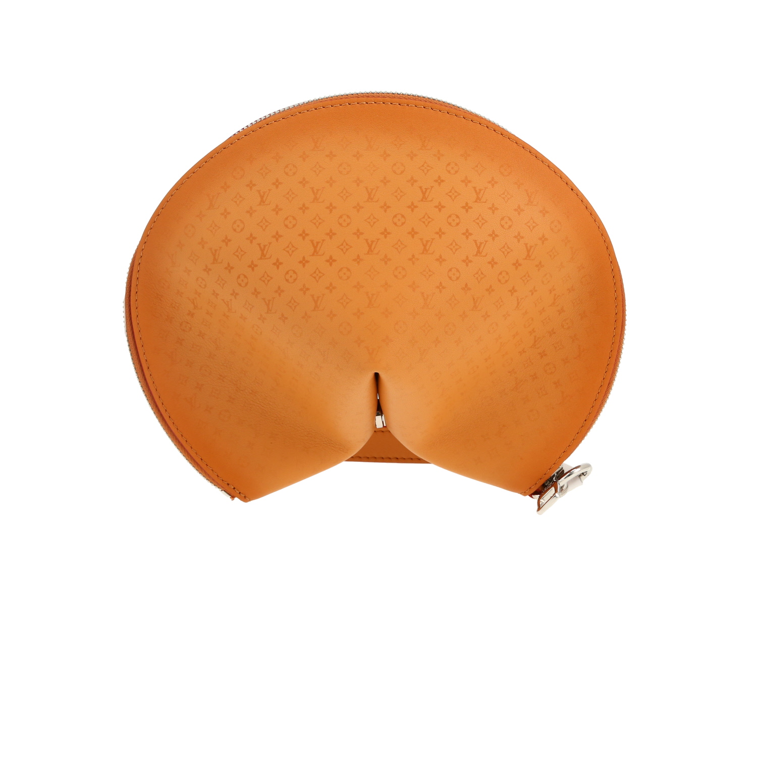 Louis Vuitton  Fortune Cookie pouch  in brown monogram leather - Detail D3