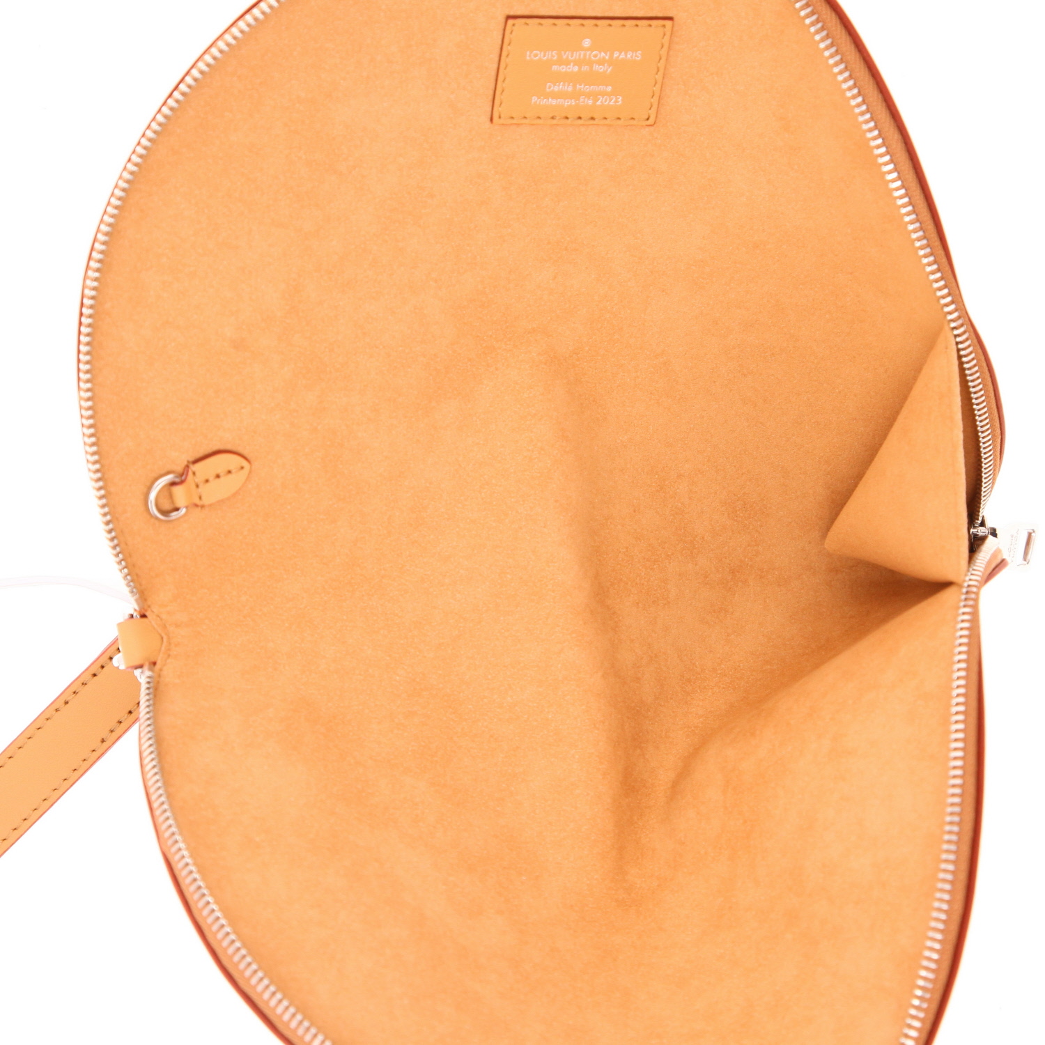 Pochette Louis Vuitton  Fortune Cookie en cuir monogram marron - Detail D6