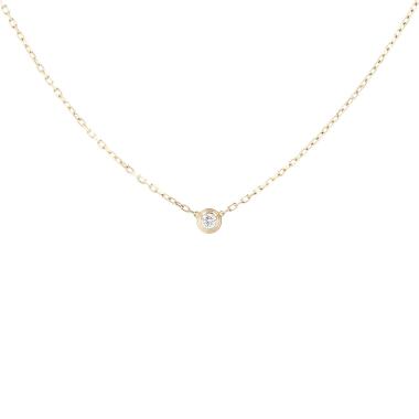 Collana Cartier Cartier d'Amour modello piccolo in oro giallo e diamante Collana Cartier Cartier d'Amour modello piccolo in oro giallo e diamante