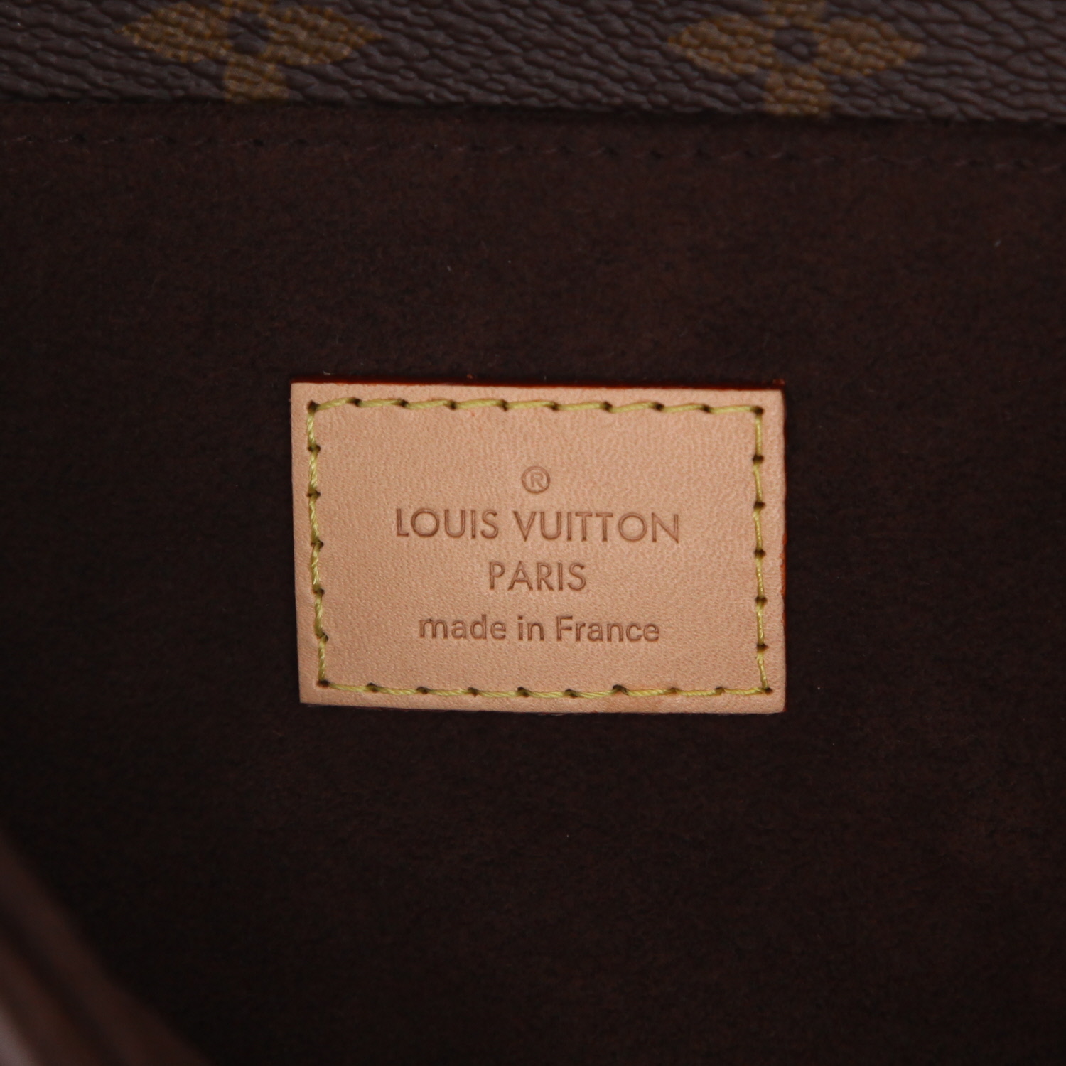 Bolso bandolera Louis Vuitton  Metis en lona Monogram marrón y cuero natural - Detail D2