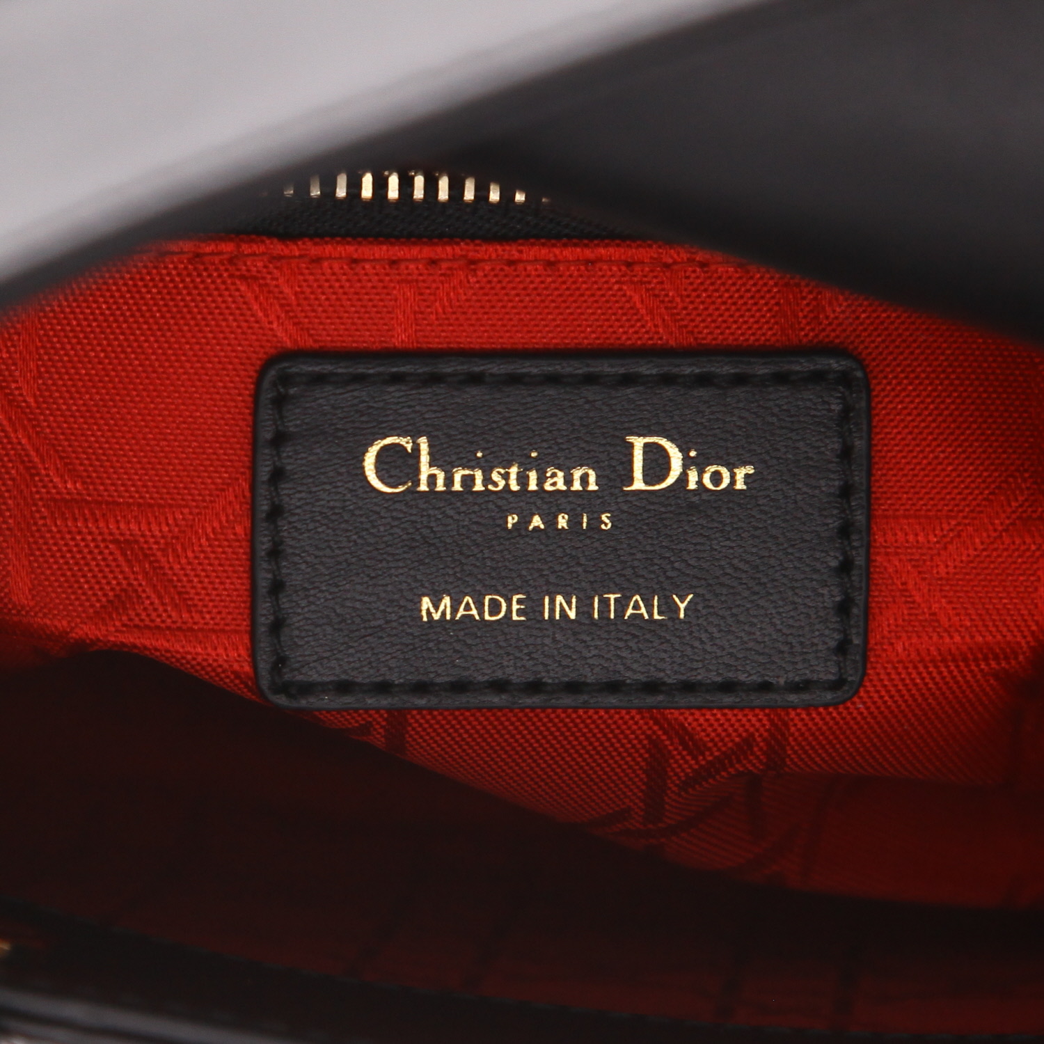 Borsa Dior  My ABCDIOR modello piccolo  in pelle cannage nera - Detail D2