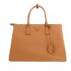 Prada  Galleria handbag  in gold leather - 360 thumbnail