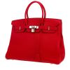 Hermès  Birkin 35 cm handbag  in red togo leather - 00pp thumbnail